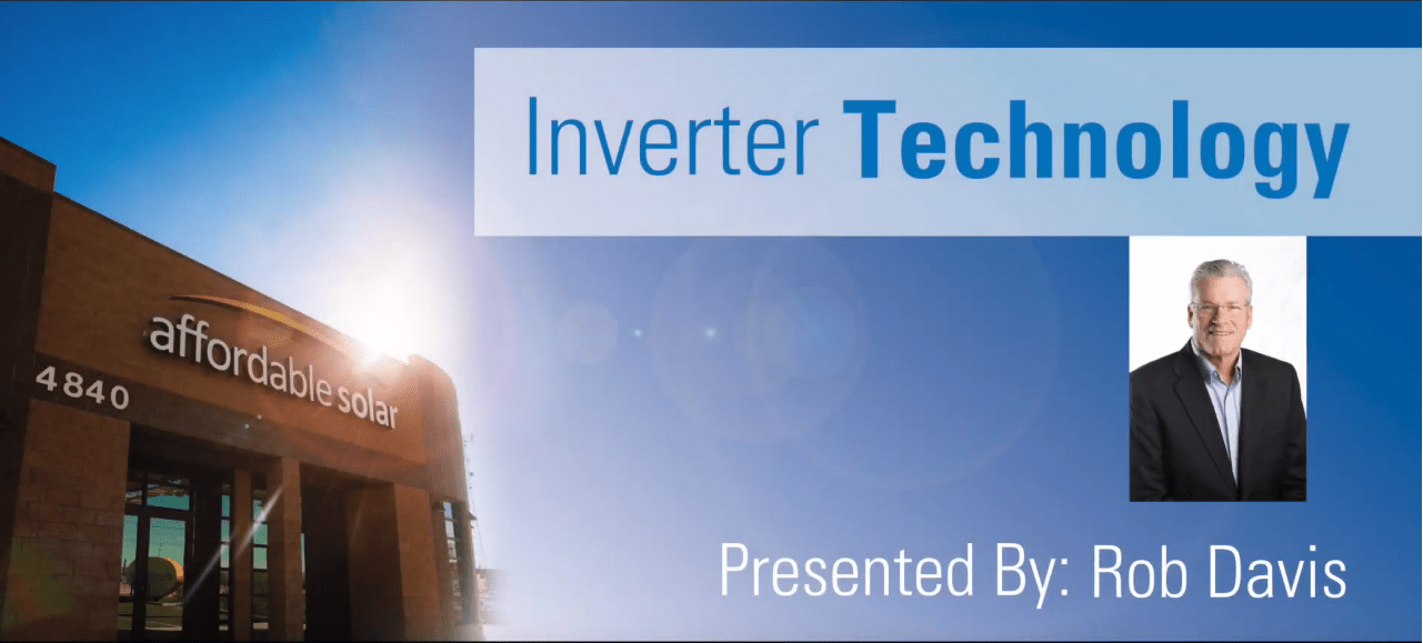 Inverter Technology – Central Inverters vs. Microinverters