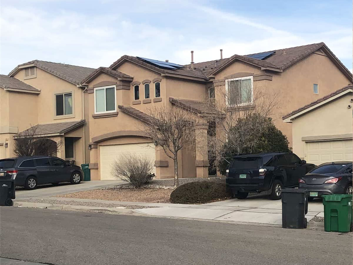 Image of a Solar install and service provided by Affordable Solar