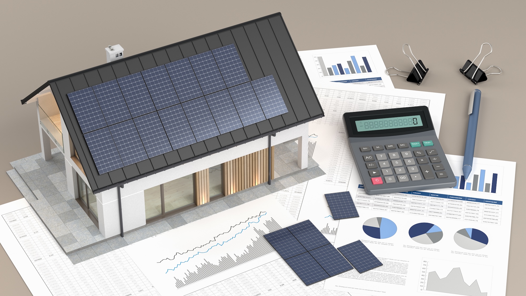 Image of a Solar install and service provided by Affordable Solar
